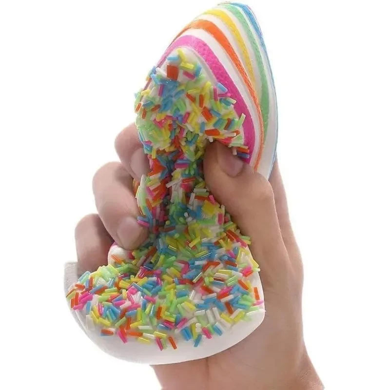 Jumbo Foam Cake Squishy Toy
