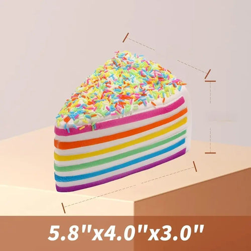 Jumbo Foam Cake Squishy Toy