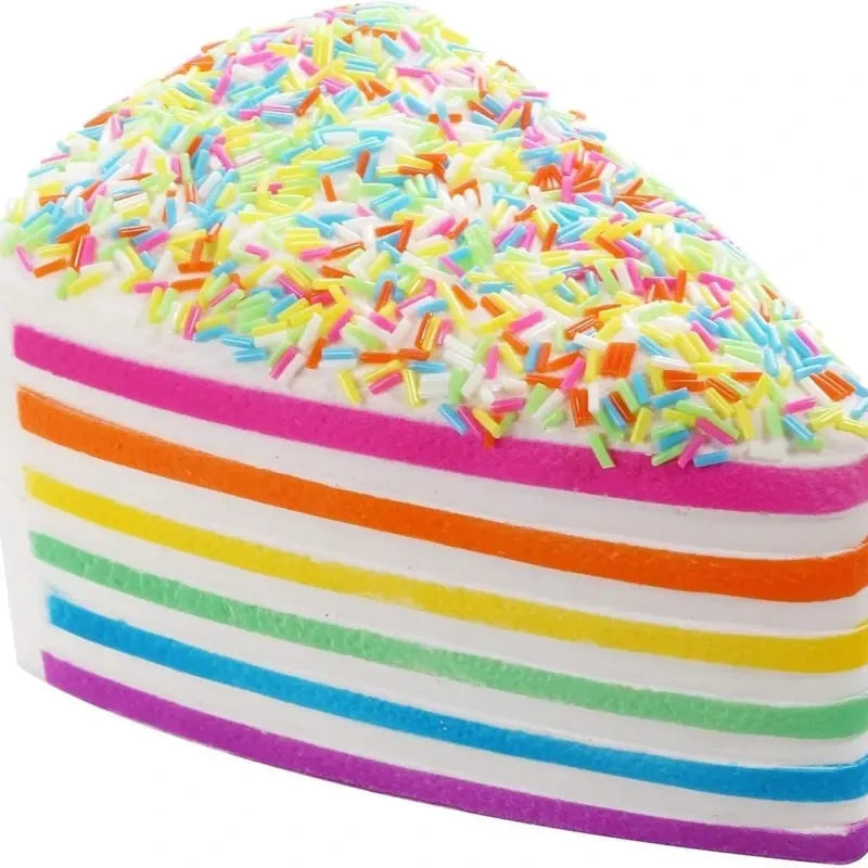 Jumbo Foam Cake Squishy Toy