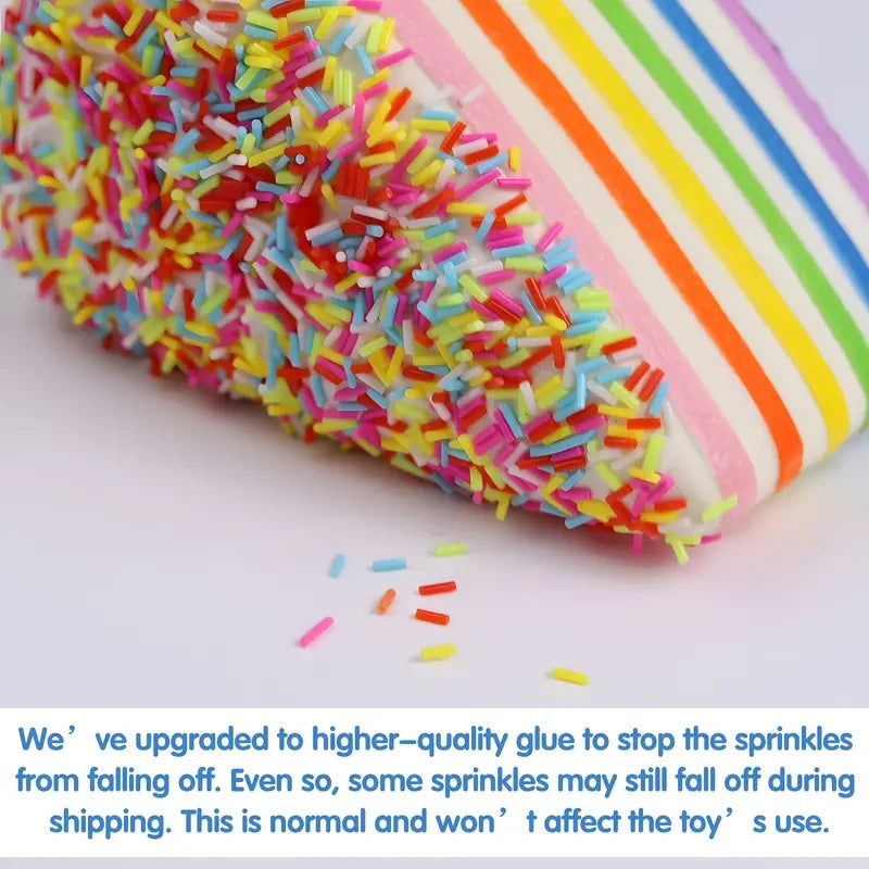 Jumbo Foam Cake Squishy Toy