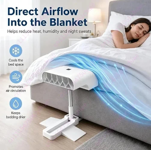 Portable Remote-Control Bedside Air Circulating Fan